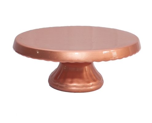 Bandeja Rose Gold louça